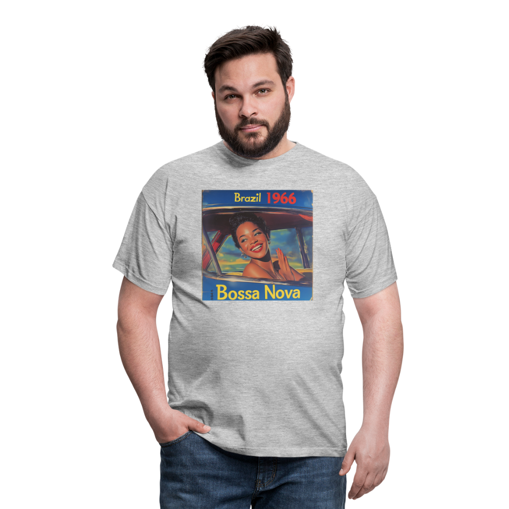 Isabela Costa, brazil 1966, T-shirt herr - gråmelerad