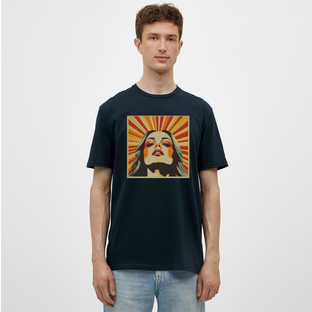 Dagens Första Strålar, T-shirt herr - marinblå