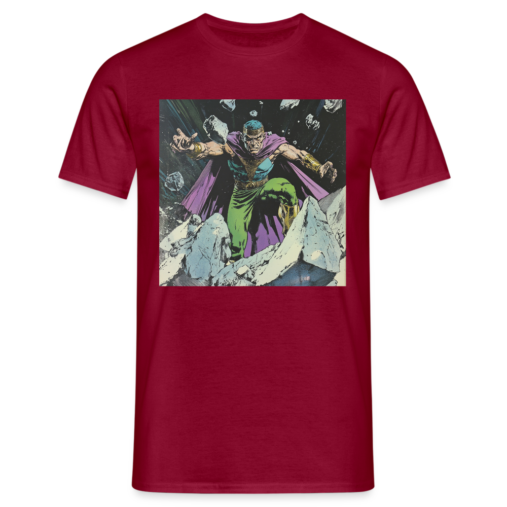 Granitus, T-shirt herr - tegelröd