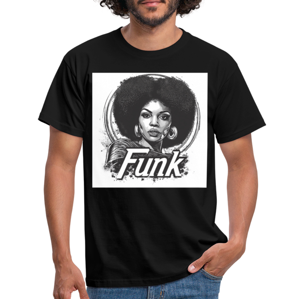 Funk Queen: Power in Motion, T-shirt herr - svart