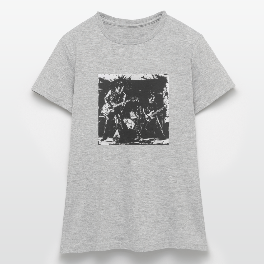 Köttfärsraseri, T-shirt dam - gråmelerad