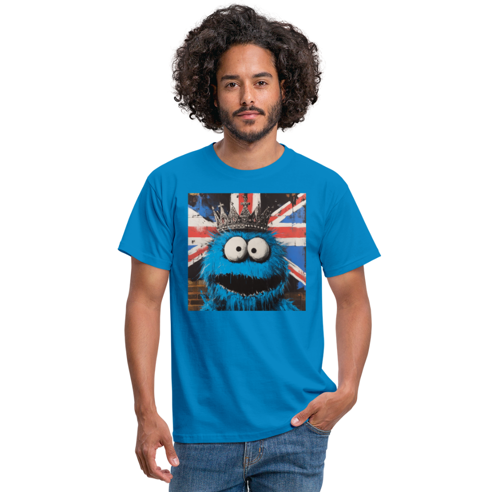 Monsters & Monarchs, T-shirt herr - kungsblå