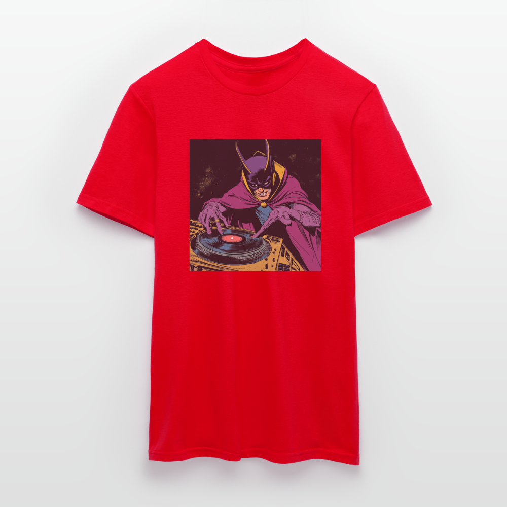 Purple Pulse, T-shirt herr - röd