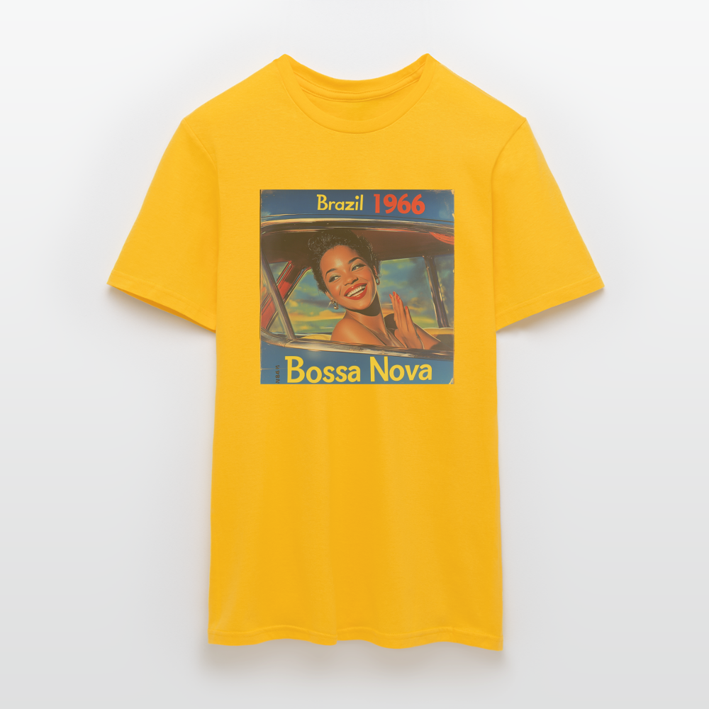 Isabela Costa, brazil 1966, T-shirt herr - gul