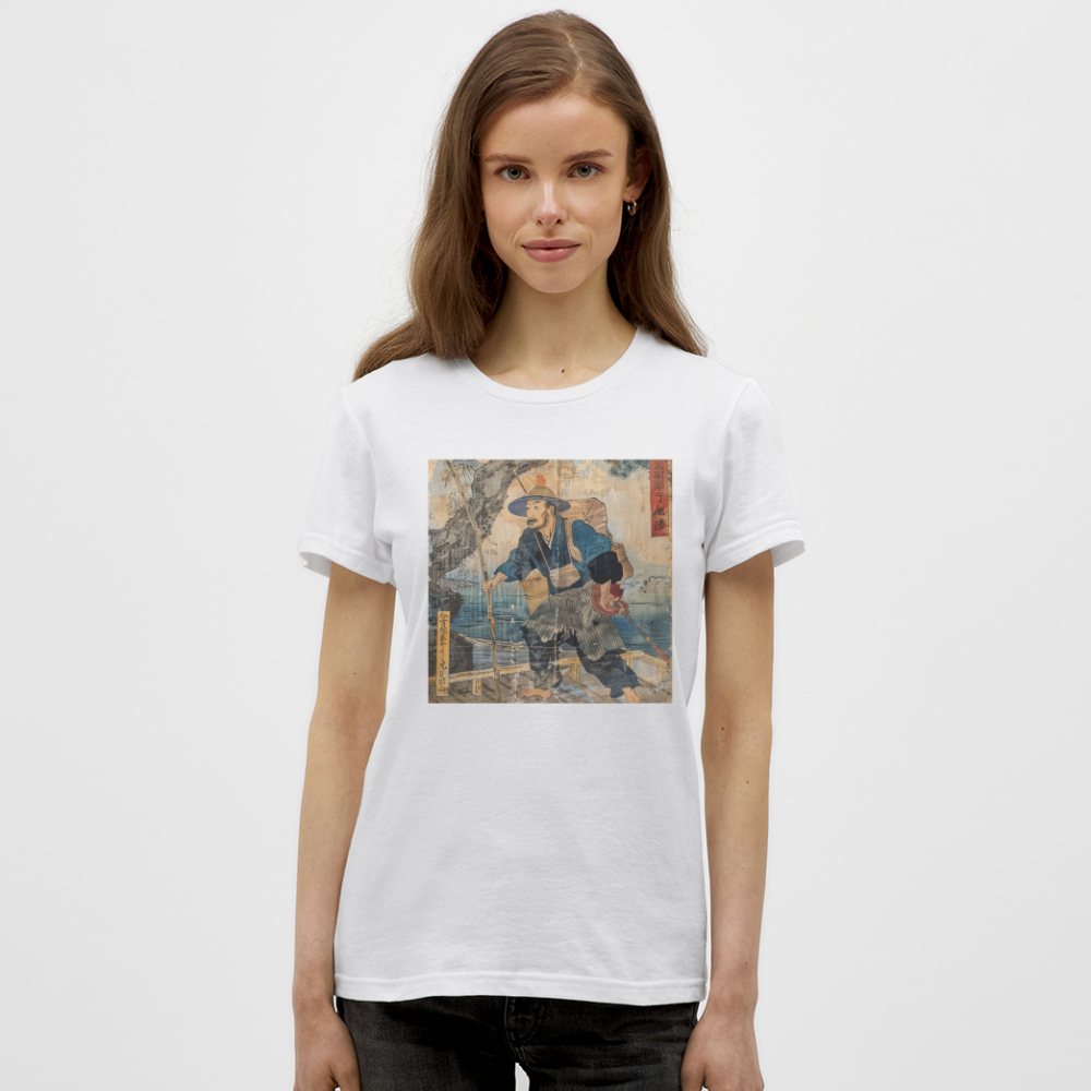 Fiskaren som bytte karriär, T-shirt dam - vit
