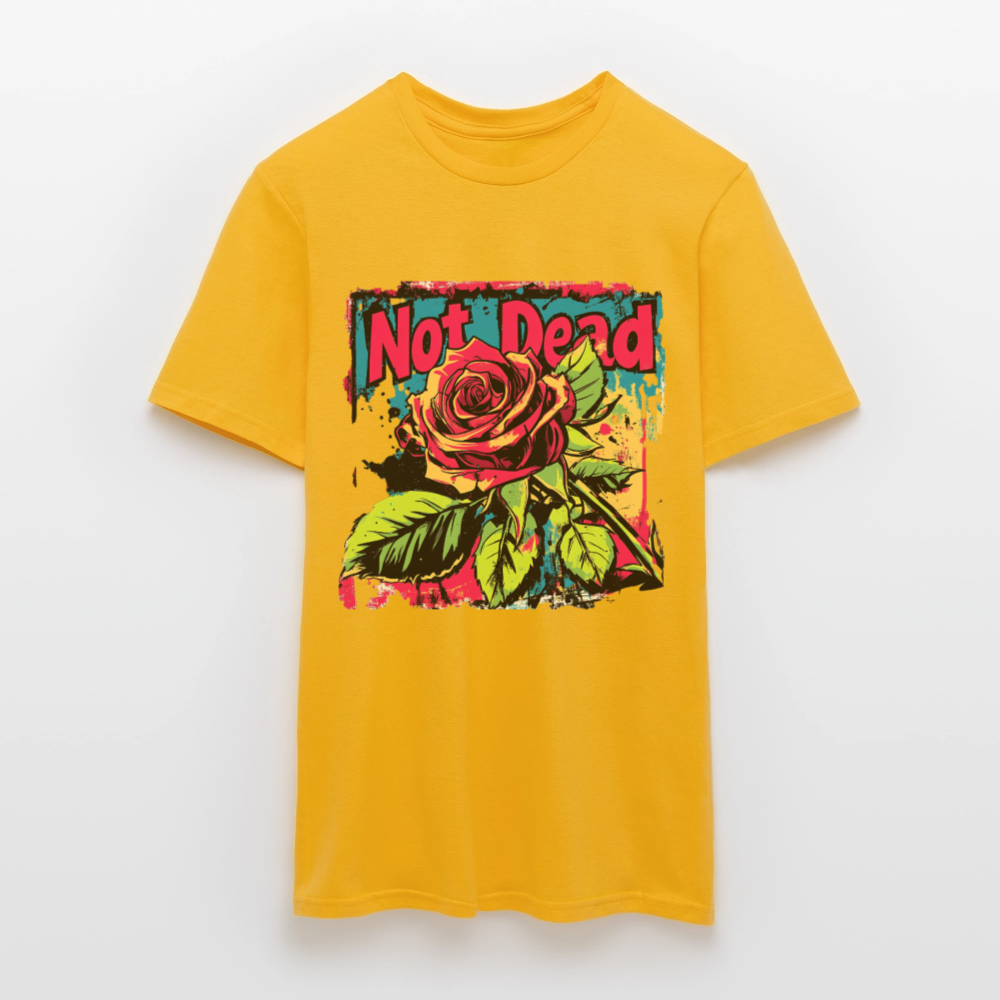 Den Eviga Rosen, T-shirt herr - gul