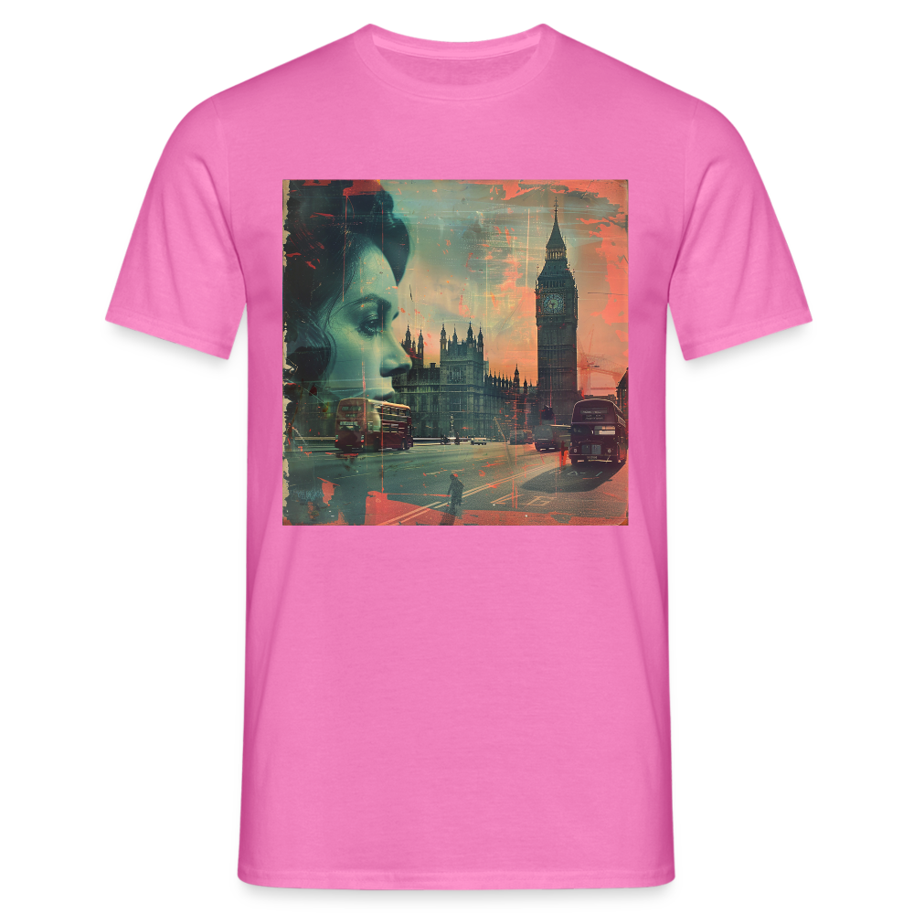 The Beat of London, T-shirt herr - rosa