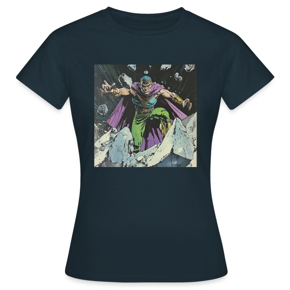 Granitus, T-shirt dam - marinblå