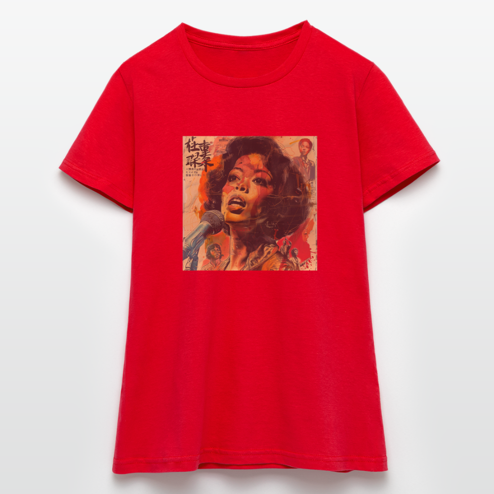 Soundtrack, Soul Undercover, T-shirt dam - röd