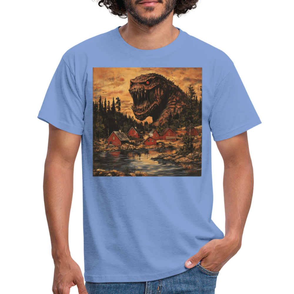 När Draken Vaknade vid Siljan, T-shirt herr - carolina blue