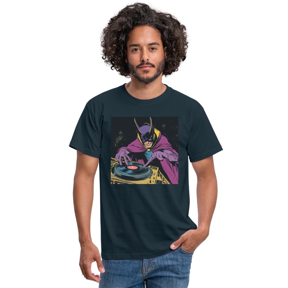 Purple Pulse, T-shirt herr - marinblå