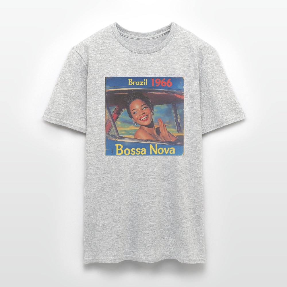 Isabela Costa, brazil 1966, T-shirt herr - gråmelerad