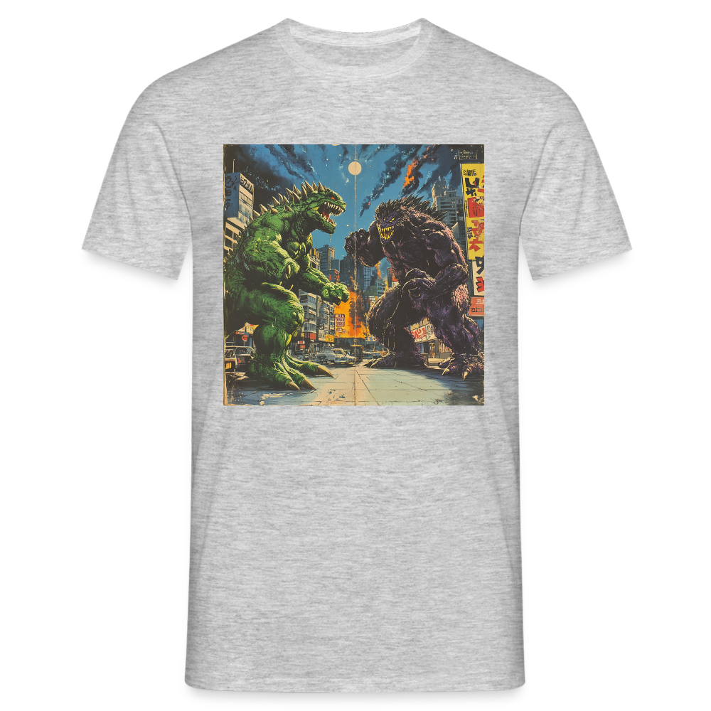 Kampen vid Solnedgången, T-shirt herr - gråmelerad