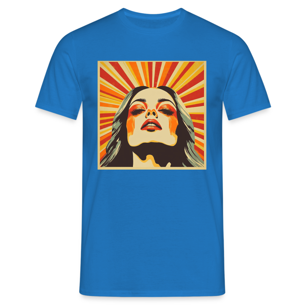 Dagens Första Strålar, T-shirt herr - kungsblå