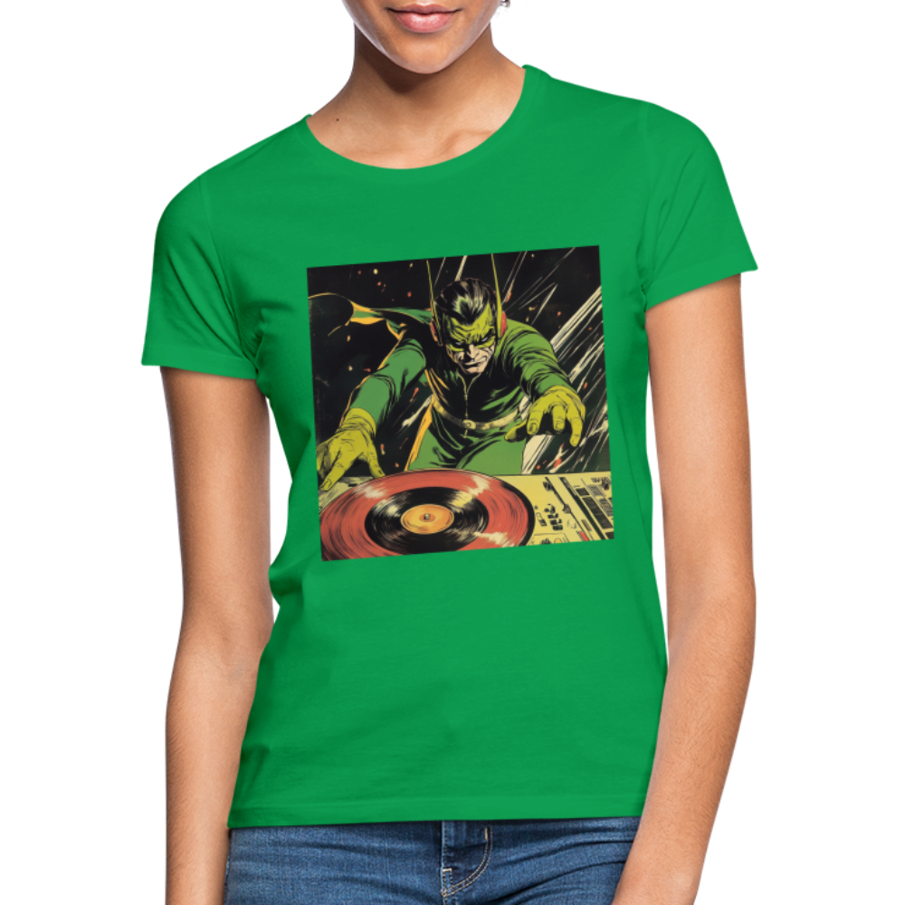 Vibe Venom, T-shirt dam - kellygrön