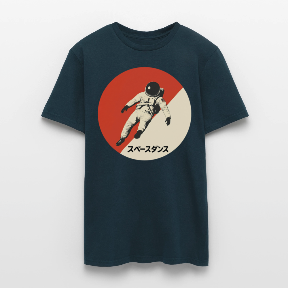 Space Dance, T-shirt unisex - marinblå