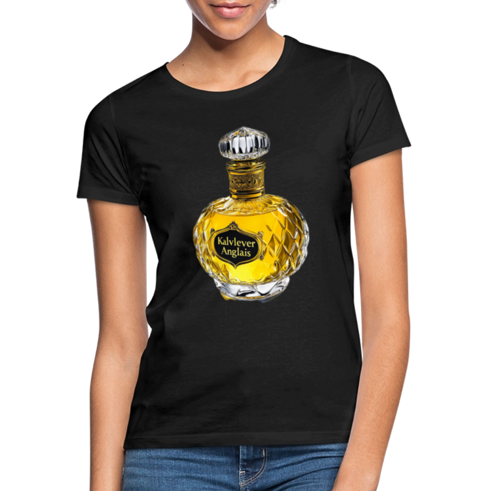 Eau de Perfume, T-shirt dam - svart