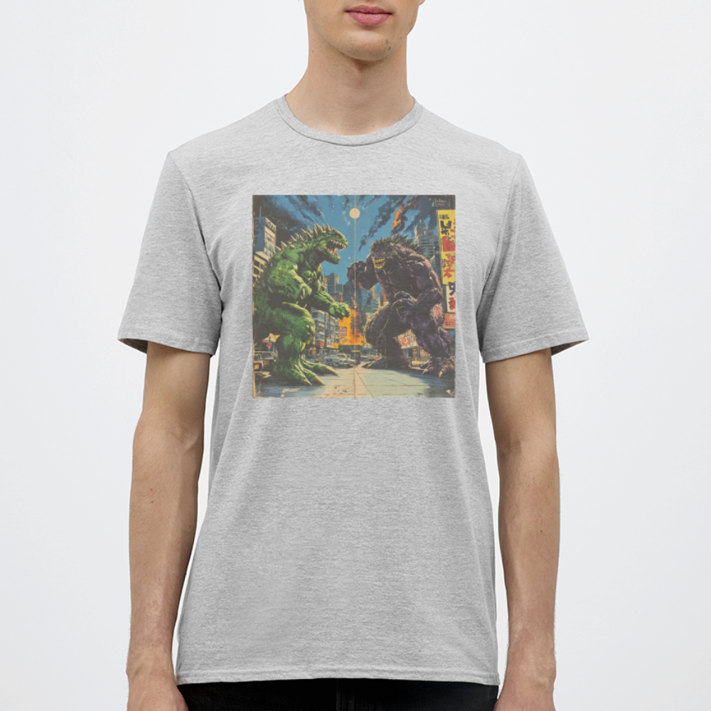 Kampen vid Solnedgången, T-shirt herr - gråmelerad