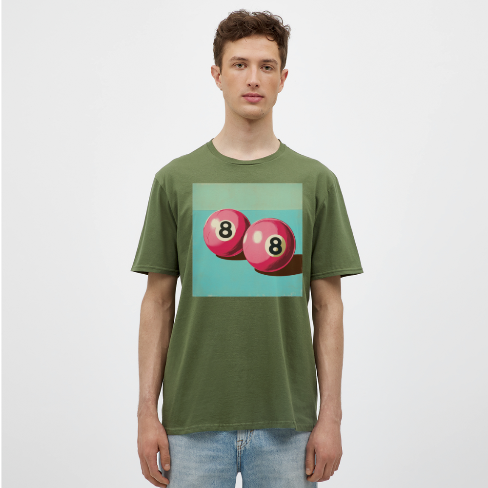 Rosa Rivaler, T-shirt herr - Militärgrön