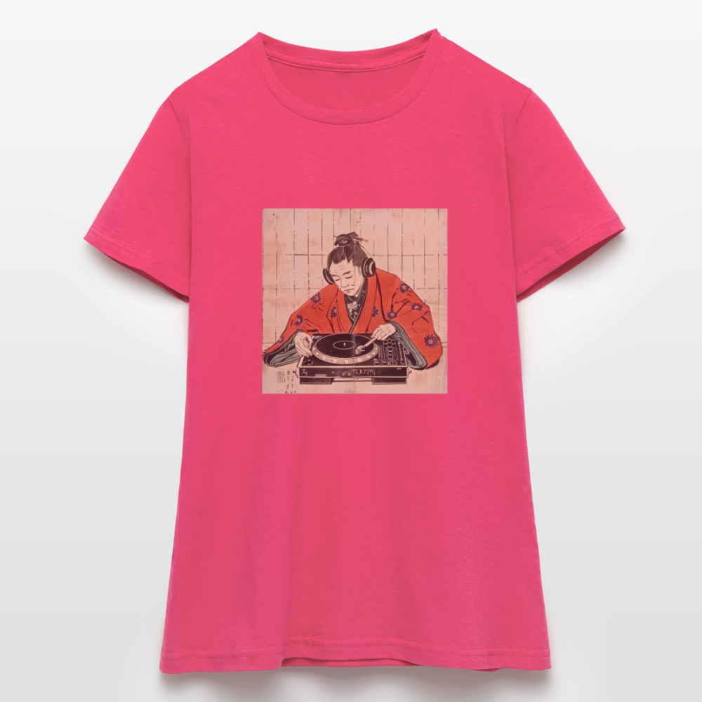 Echo från Edo, T-shirt dam - azalea