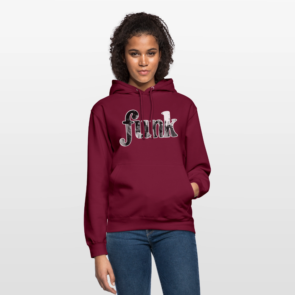 Funk Vibes, Luvtröja unisex - bordeaux