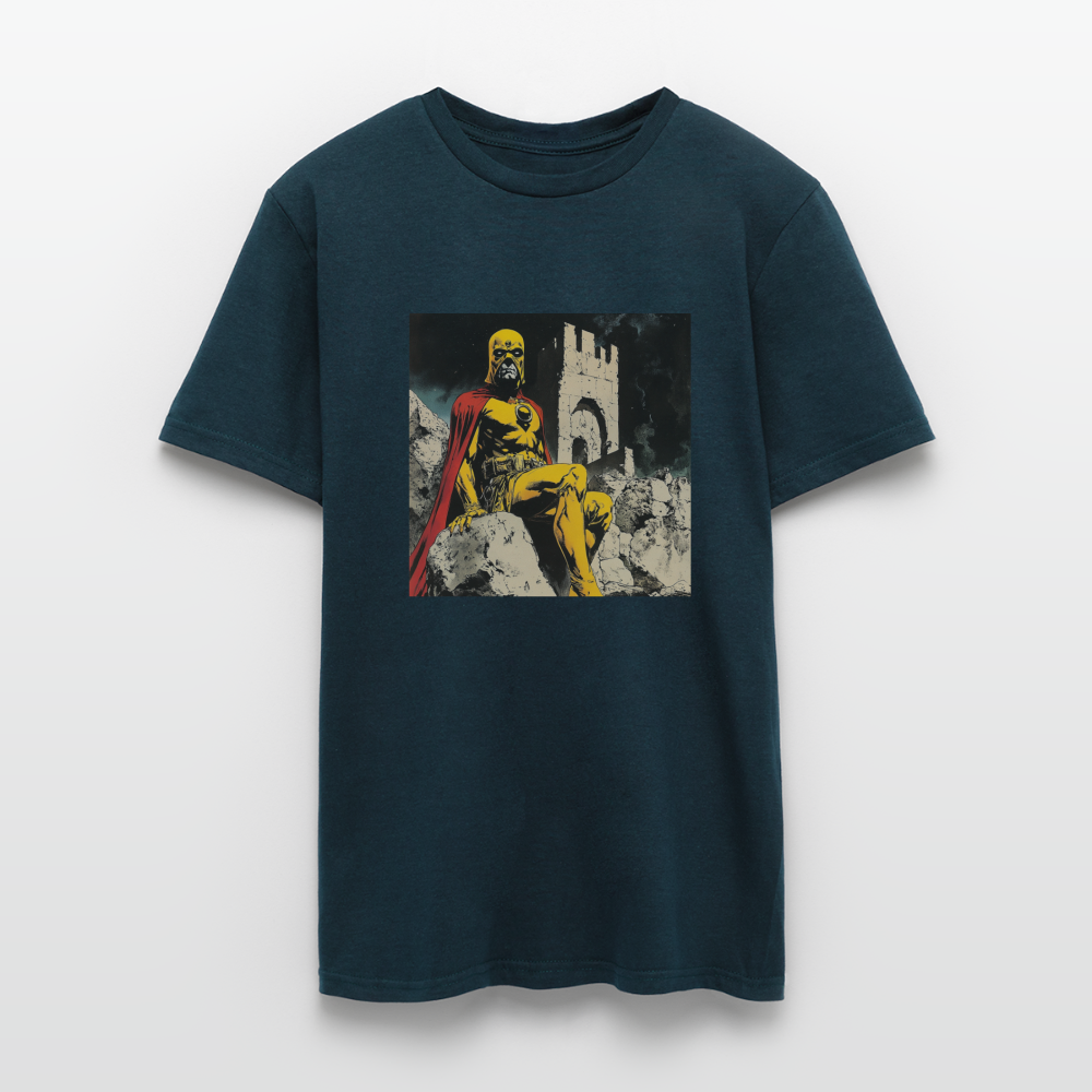 Orkalon, T-shirt herr - marinblå
