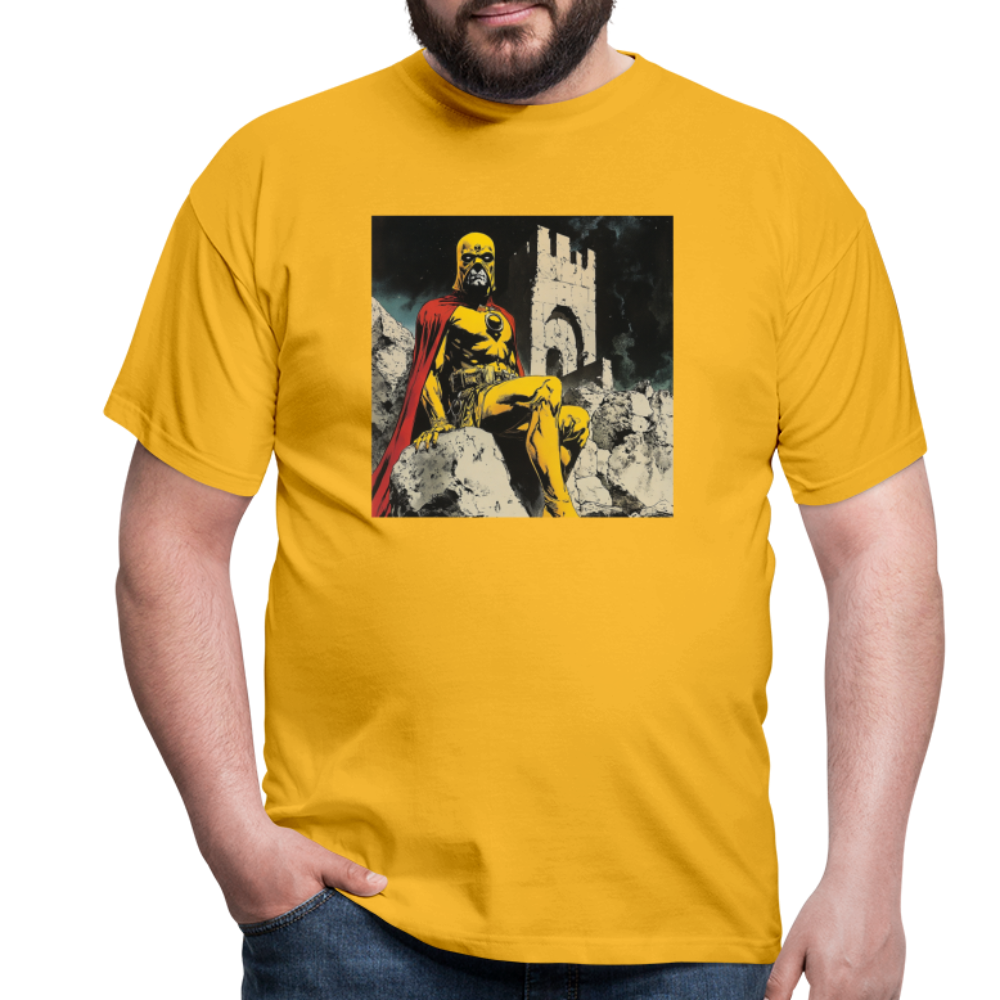 Orkalon, T-shirt herr - gul
