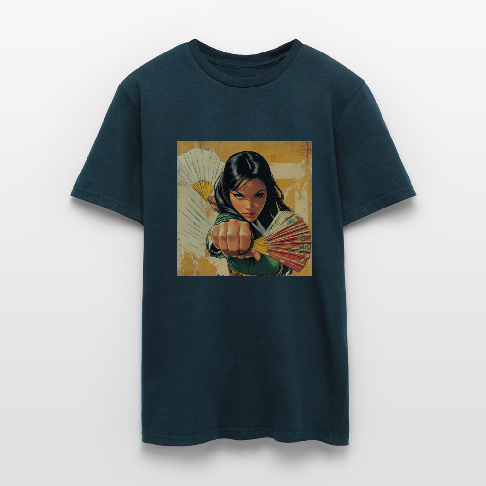 Blå Lotus, T-shirt herr - marinblå