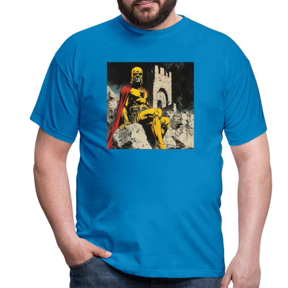 Orkalon, T-shirt herr - kungsblå