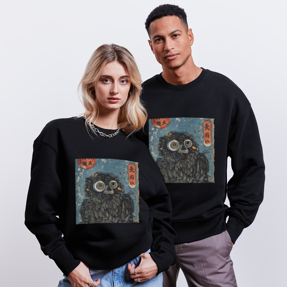 Denimiko, Ekologisk oversizetröja RADDER unisex från Stanley/Stella - svart