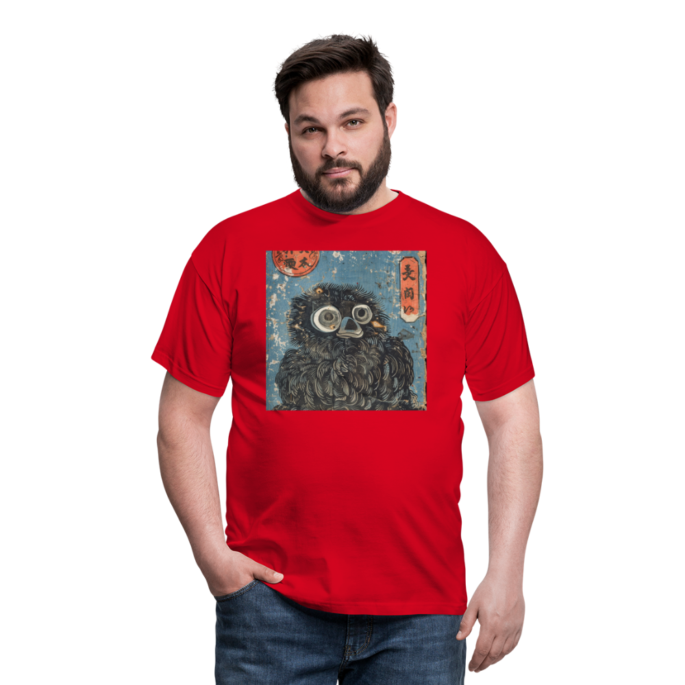 Denimiko, T-shirt herr - röd