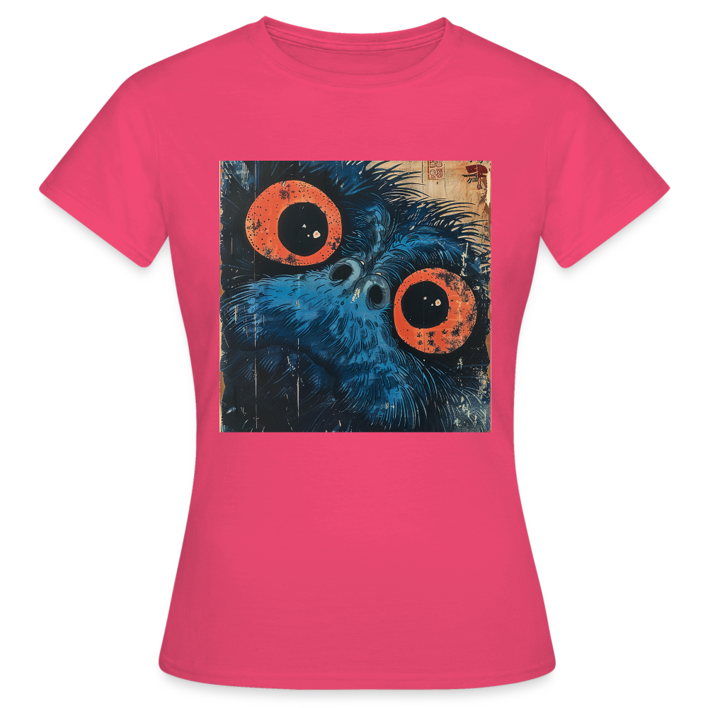 Den blå vännen, T-shirt dam - azalea