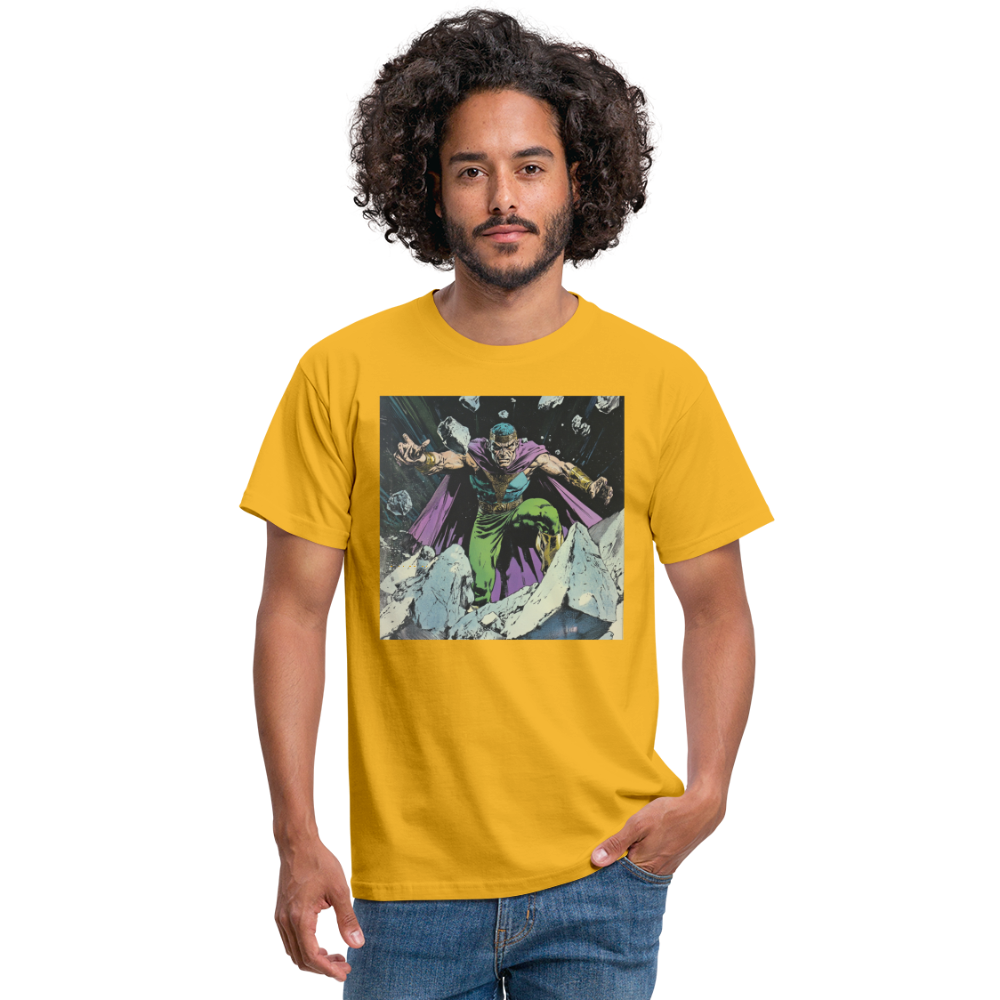 Granitus, T-shirt herr - gul