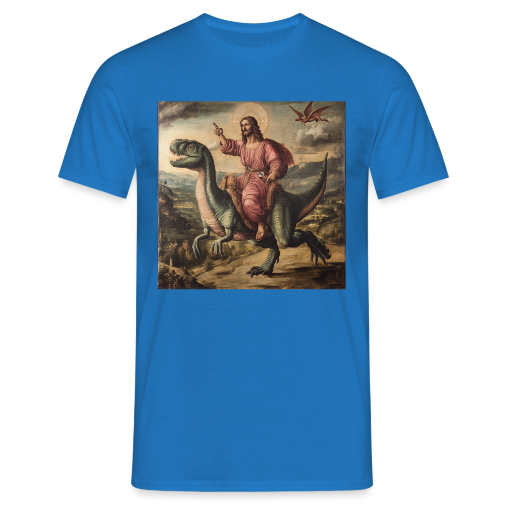 Ritten genom Tiden, T-shirt herr - kungsblå