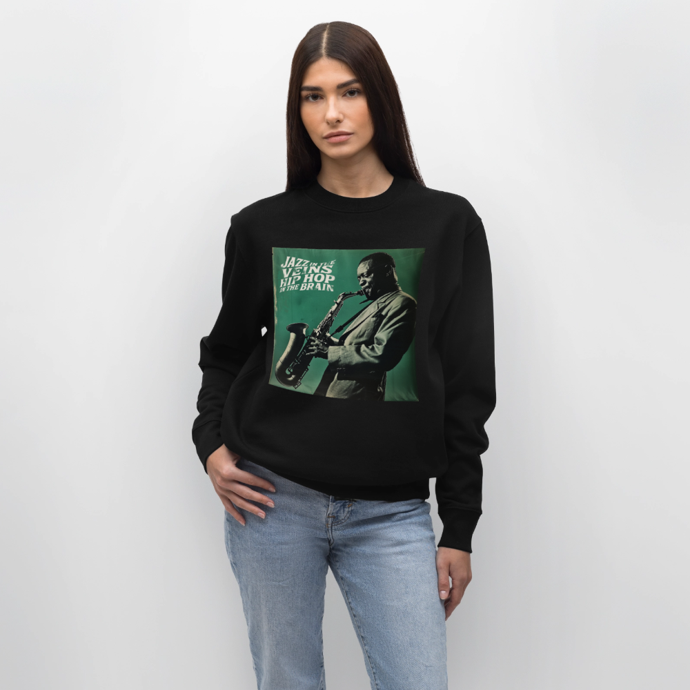 Groove in the Mind, Ekologisk sweatshirt CHANGER unisex från Stanley/Stella - svart