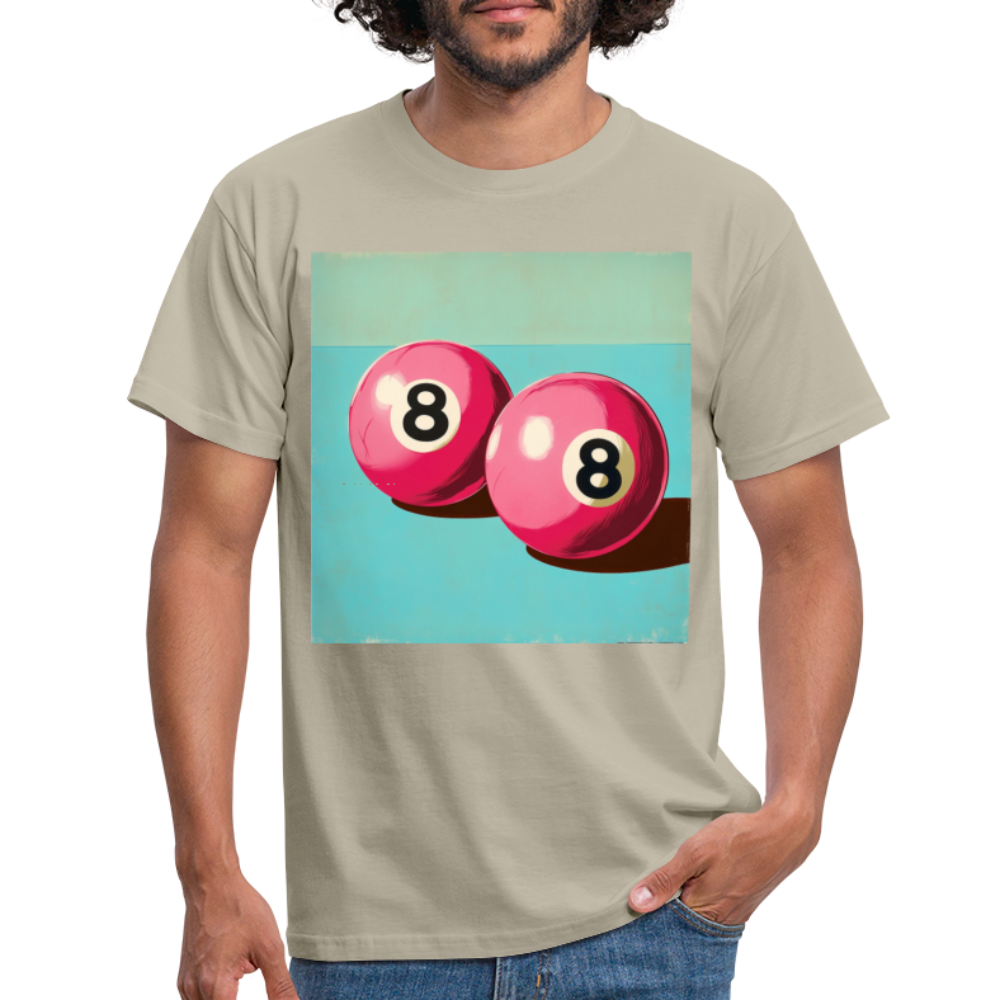 Rosa Rivaler, T-shirt herr - sandbeige