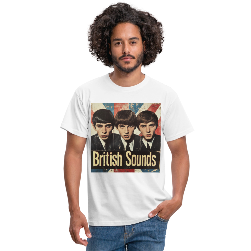 British sounds 1965, T-shirt herr - vit