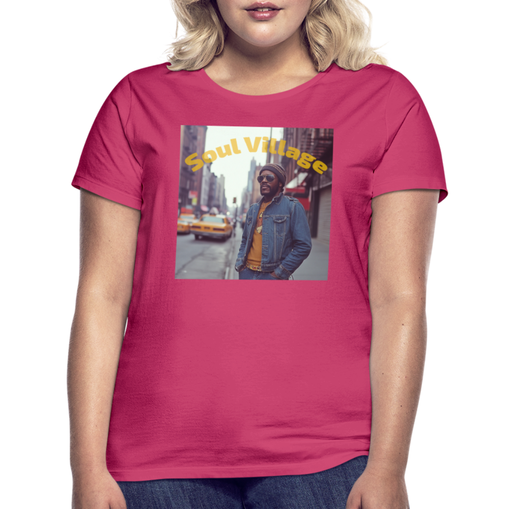 Soul Village, T-shirt dam - azalea