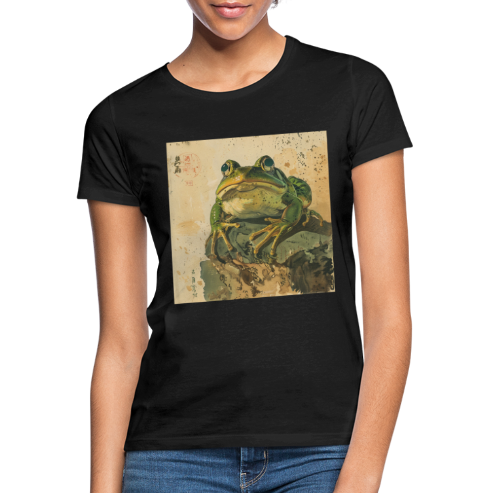 Grodan i Skymningen, T-shirt dam - svart