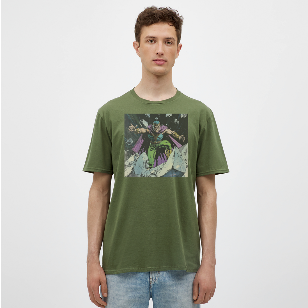 Granitus, T-shirt herr - Militärgrön