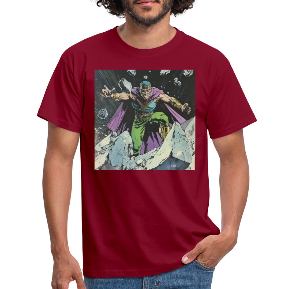 Granitus, T-shirt herr - tegelröd