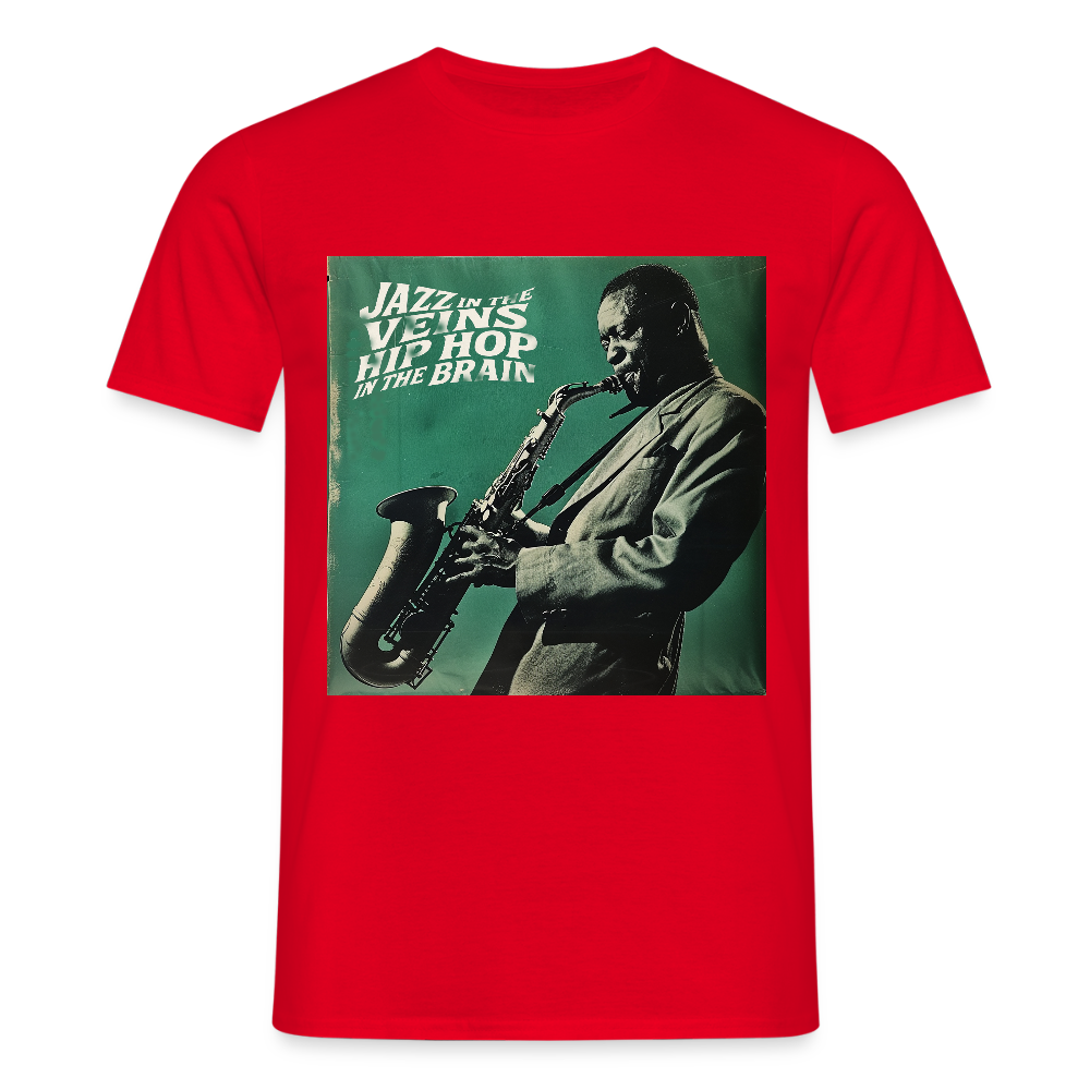 Groove in the Mind, T-shirt unisex - röd