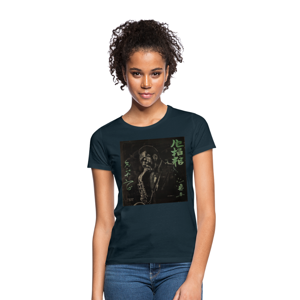 Nasi Goreng Prabowo 1972, T-shirt dam - marinblå