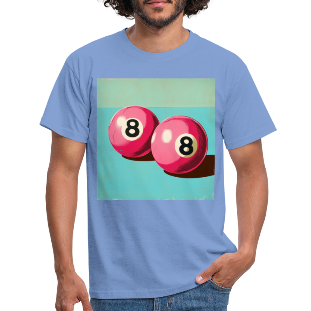 Rosa Rivaler, T-shirt herr - carolina blue