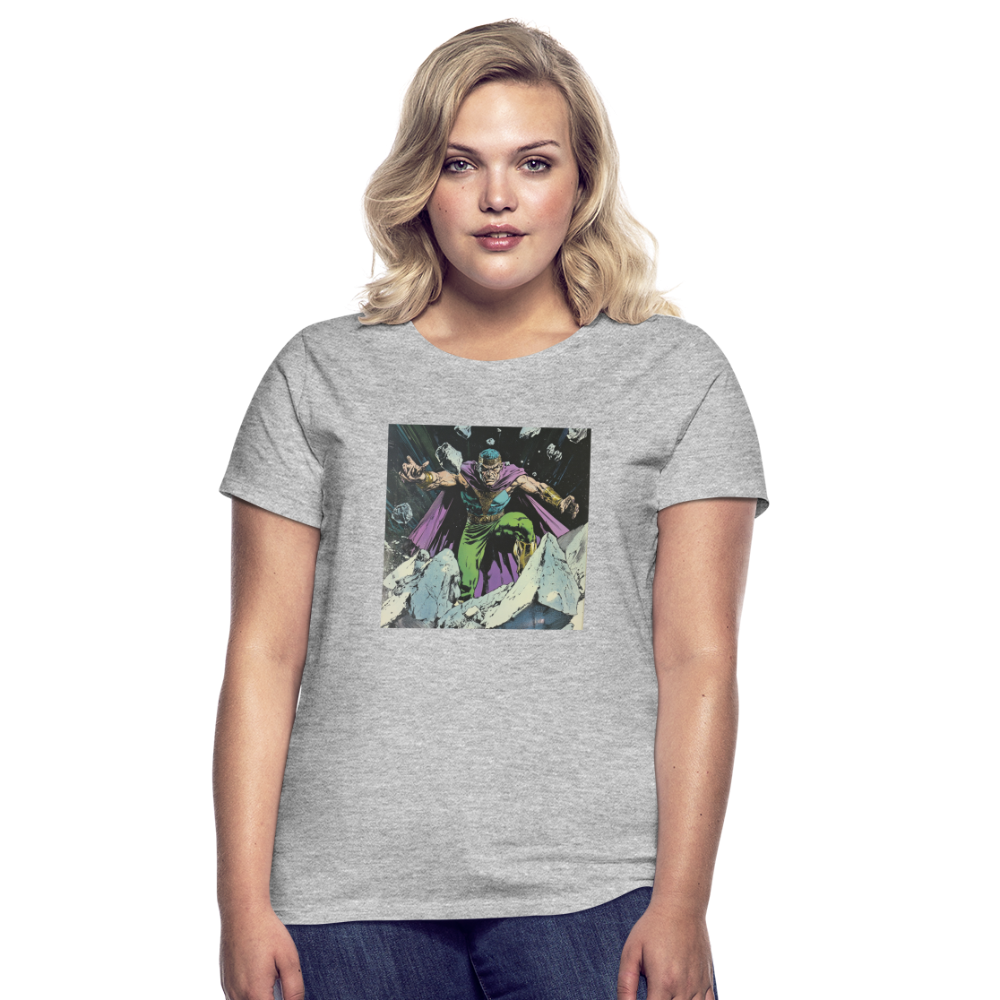 Granitus, T-shirt dam - gråmelerad