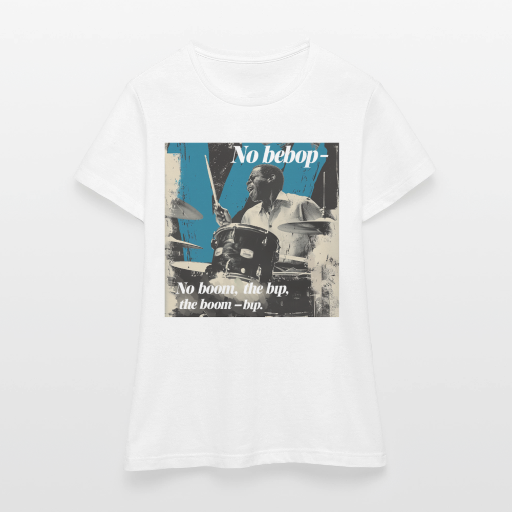 Push It Bebop, T-shirt dam - vit