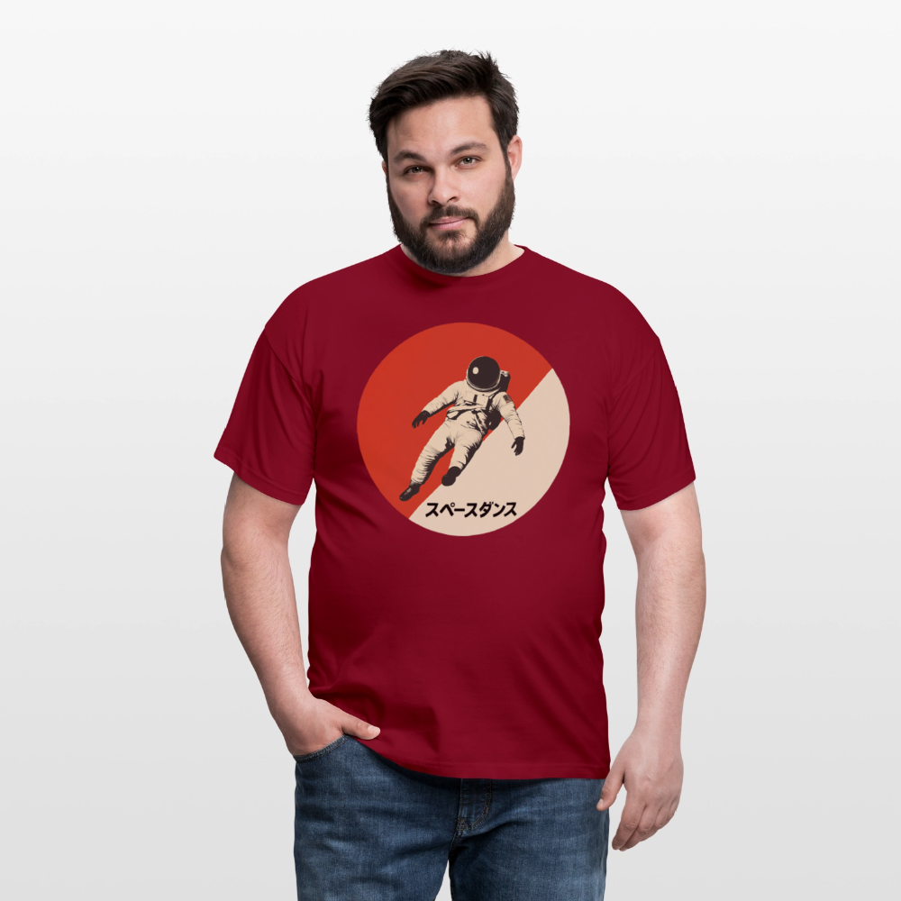 Space Dance, T-shirt unisex - tegelröd