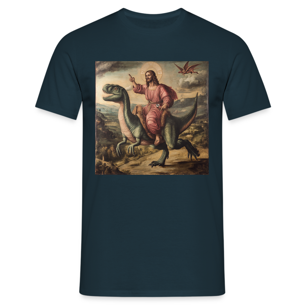Ritten genom Tiden, T-shirt herr - marinblå
