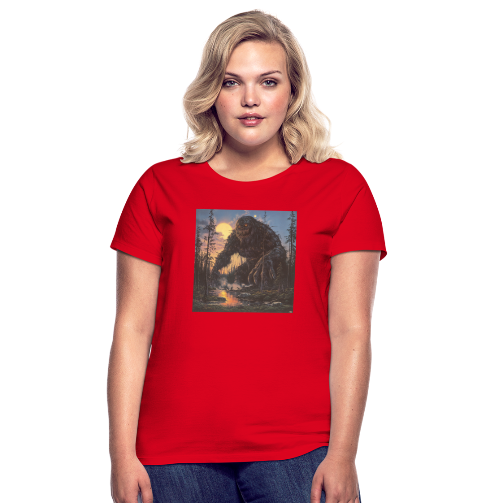 I Skuggorna av Värmland, T-shirt dam - röd