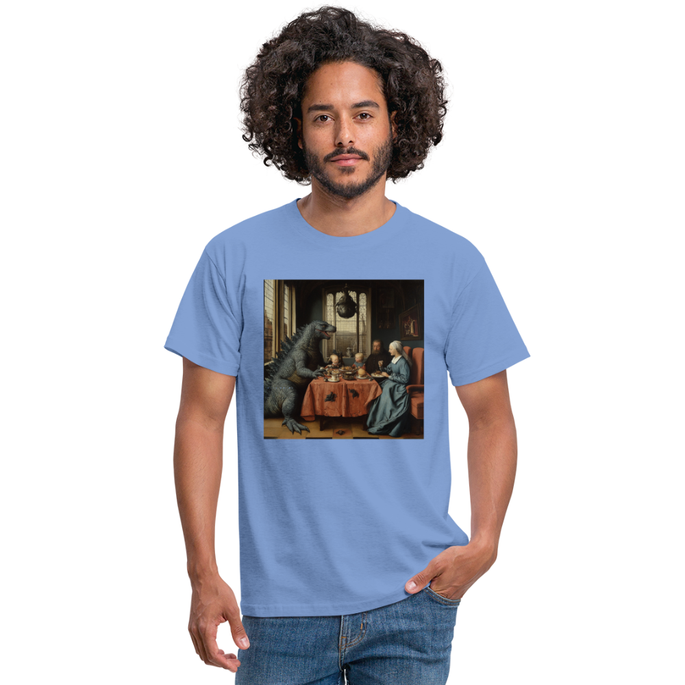 Familjens Fest med Gäst,T-shirt herr - carolina blue